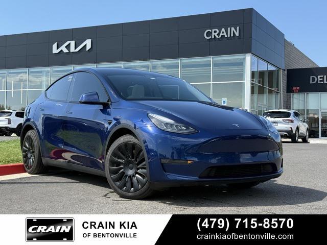 used 2021 Tesla Model Y car, priced at $28,100