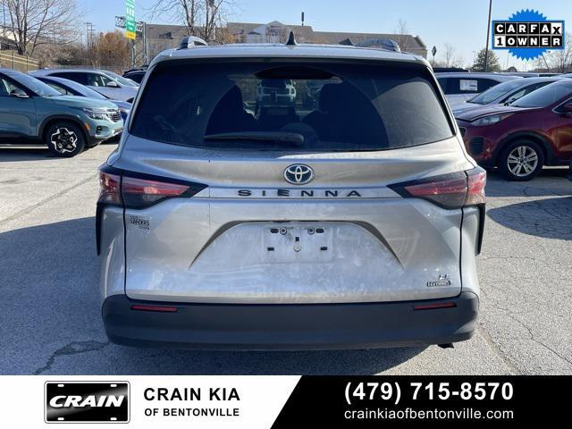 used 2021 Toyota Sienna car, priced at $26,500