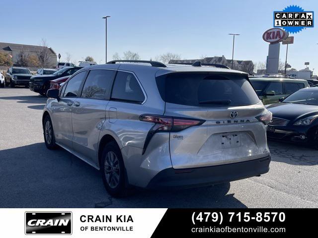 used 2021 Toyota Sienna car, priced at $26,500