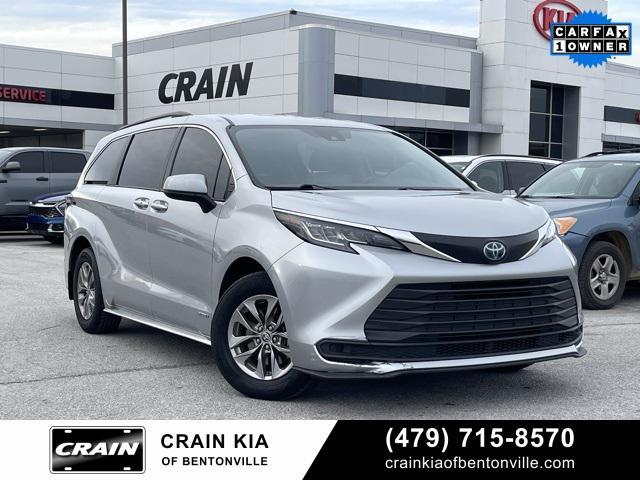 used 2021 Toyota Sienna car, priced at $24,900