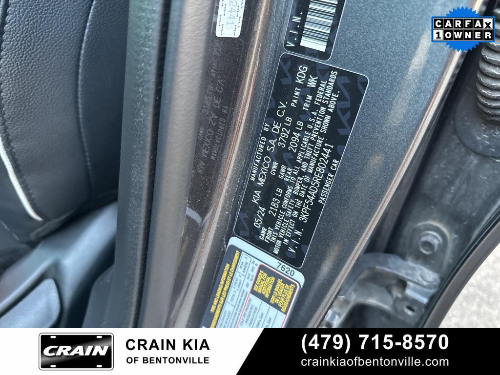 used 2024 Kia Forte car, priced at $22,500