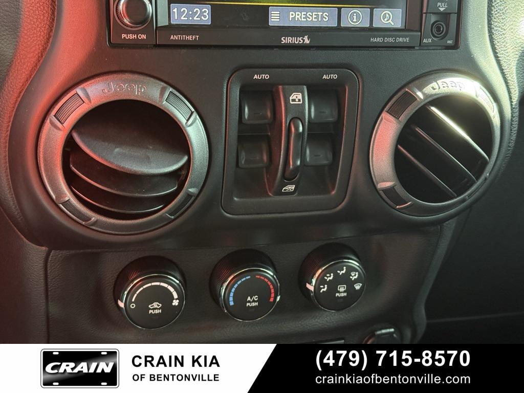 used 2017 Jeep Wrangler Unlimited car, priced at $23,500