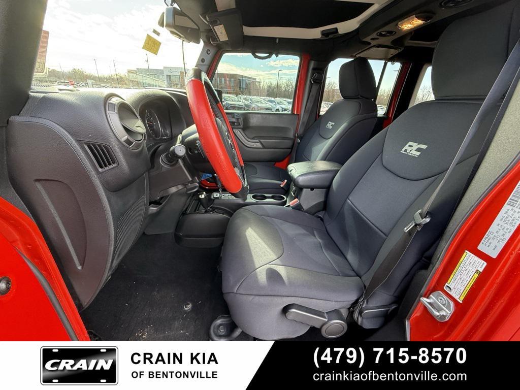 used 2017 Jeep Wrangler Unlimited car, priced at $23,500