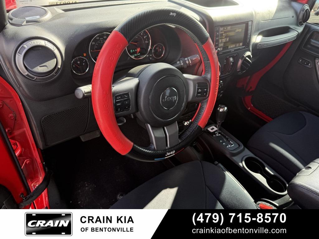 used 2017 Jeep Wrangler Unlimited car, priced at $23,500