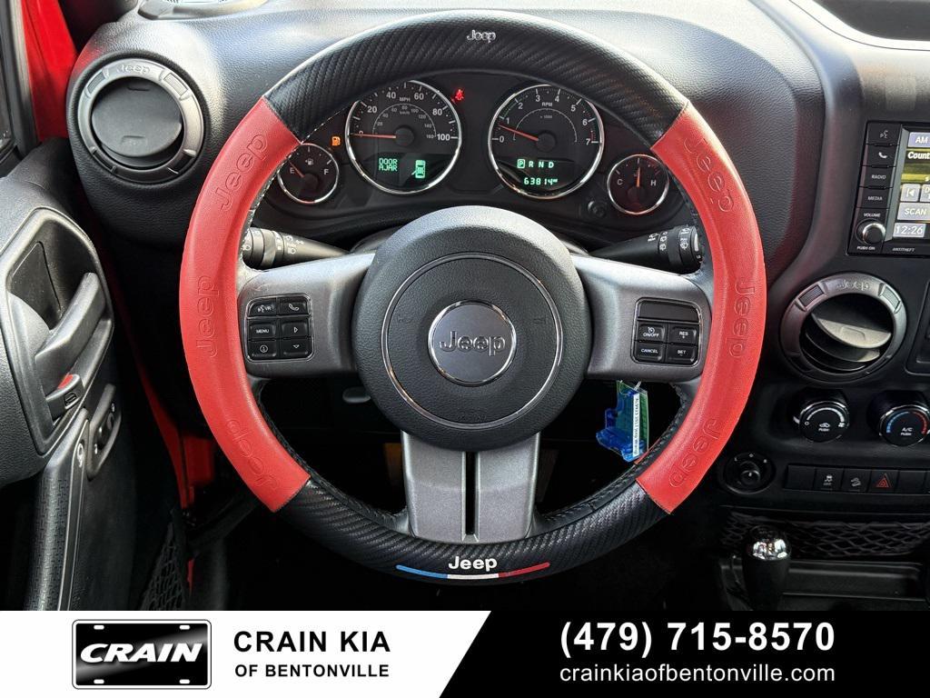 used 2017 Jeep Wrangler Unlimited car, priced at $23,500