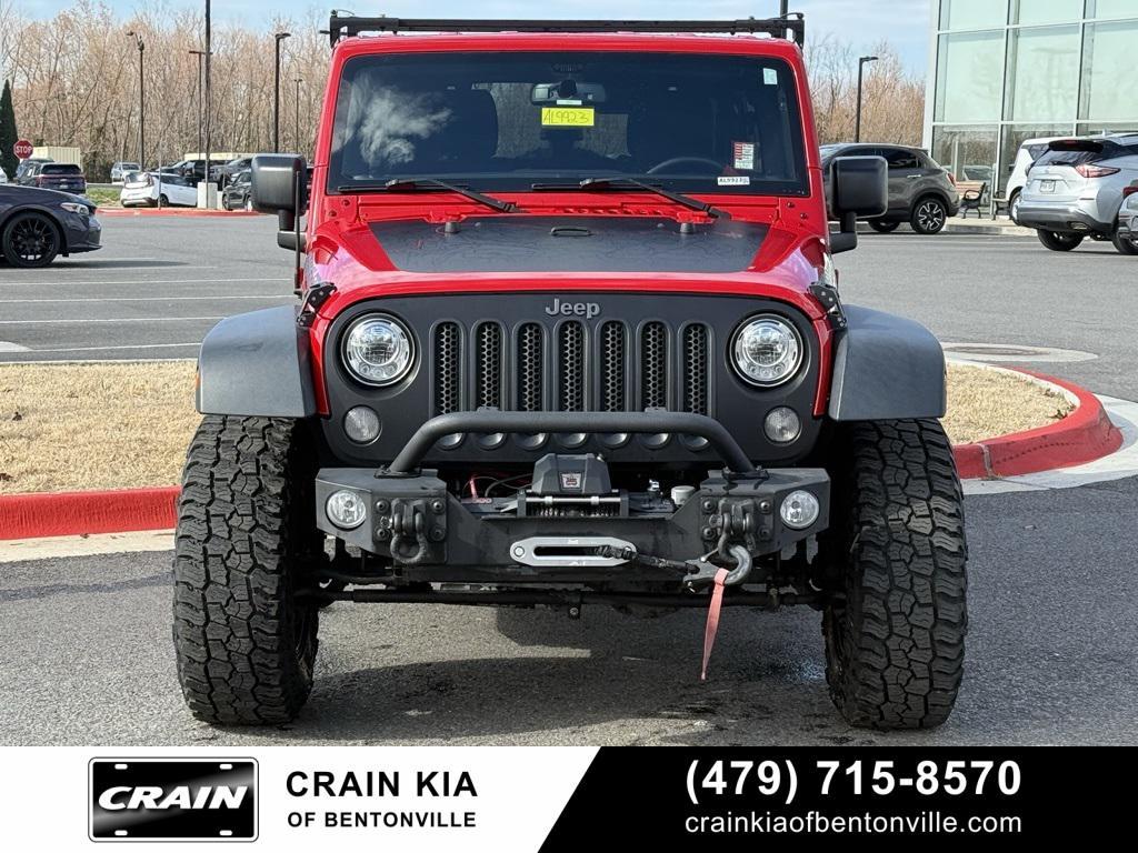 used 2017 Jeep Wrangler Unlimited car, priced at $23,500