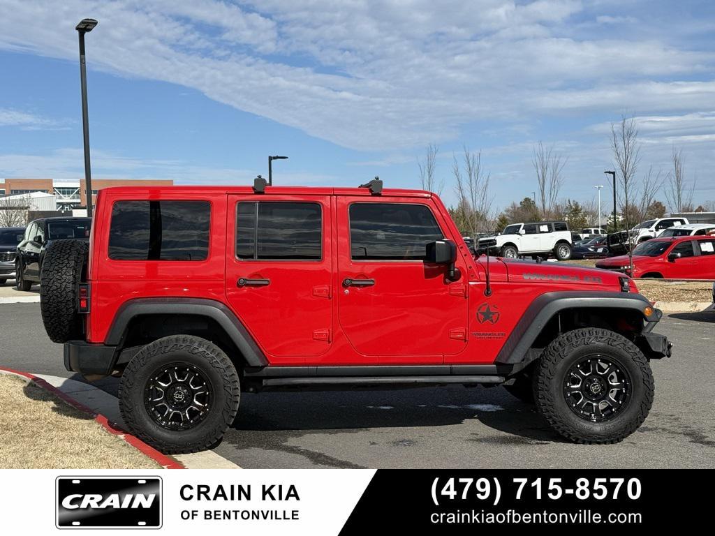 used 2017 Jeep Wrangler Unlimited car, priced at $23,500