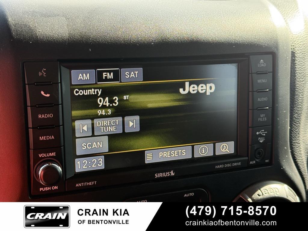 used 2017 Jeep Wrangler Unlimited car, priced at $23,500