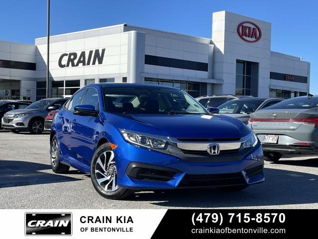 used 2018 Honda Civic car, priced at $17,500