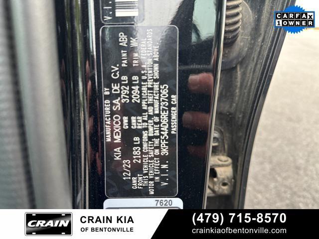 used 2024 Kia Forte car, priced at $22,700