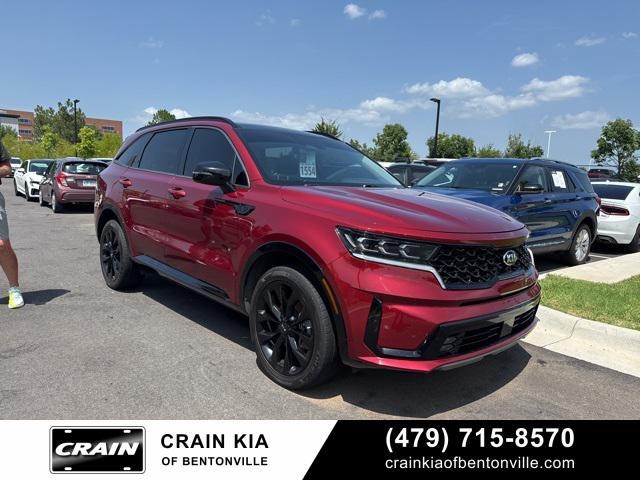 used 2021 Kia Sorento car, priced at $22,800