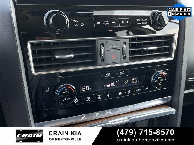 used 2023 Nissan Armada car, priced at $38,900