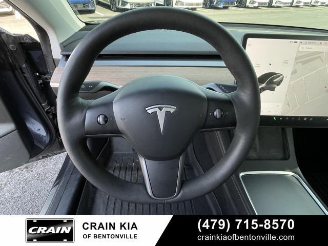 used 2021 Tesla Model 3 car, priced at $22,900