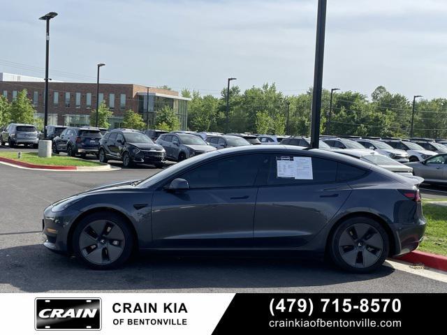 used 2021 Tesla Model 3 car, priced at $22,900