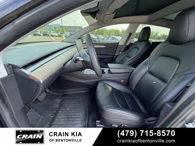 used 2021 Tesla Model 3 car, priced at $22,900