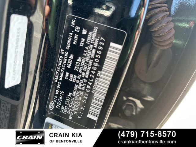 used 2016 Kia Optima car, priced at $9,900