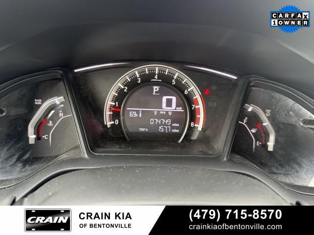 used 2018 Honda Civic car, priced at $19,995