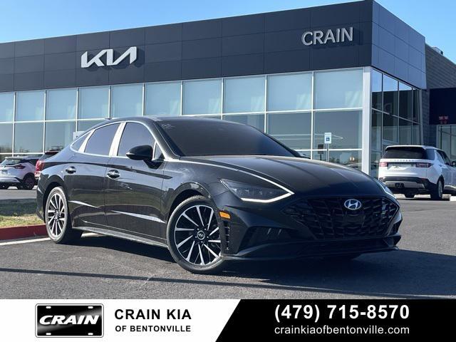 used 2021 Hyundai Sonata car, priced at $24,100