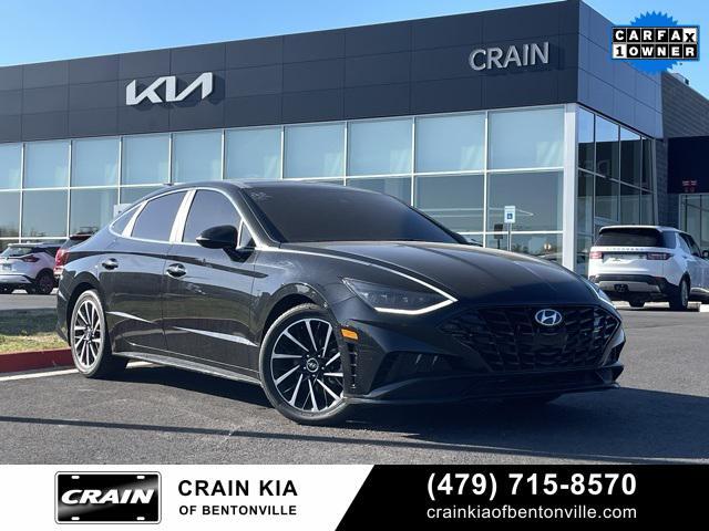 used 2021 Hyundai Sonata car, priced at $23,900