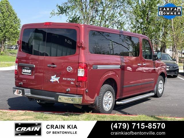 used 2017 Nissan NV Passenger NV3500 HD car, priced at $27,400