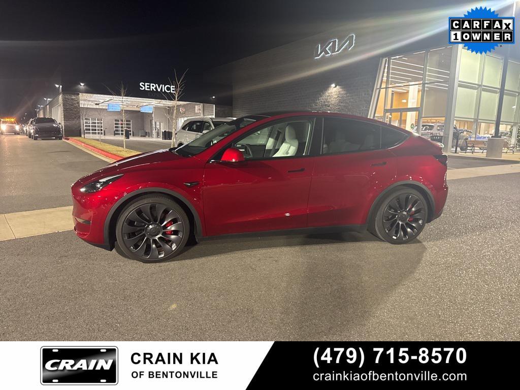 used 2024 Tesla Model Y car, priced at $41,900