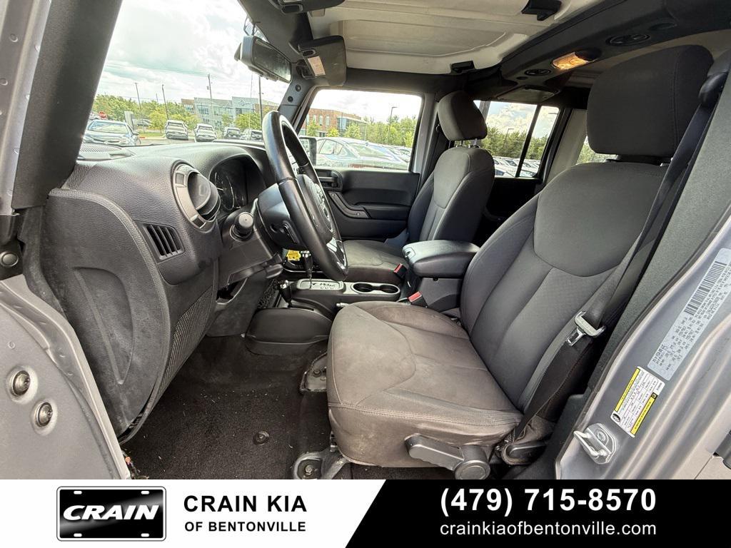 used 2017 Jeep Wrangler Unlimited car, priced at $16,995