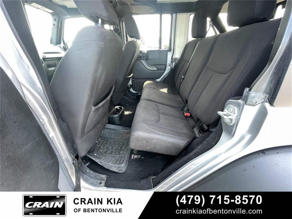 used 2017 Jeep Wrangler Unlimited car, priced at $19,800