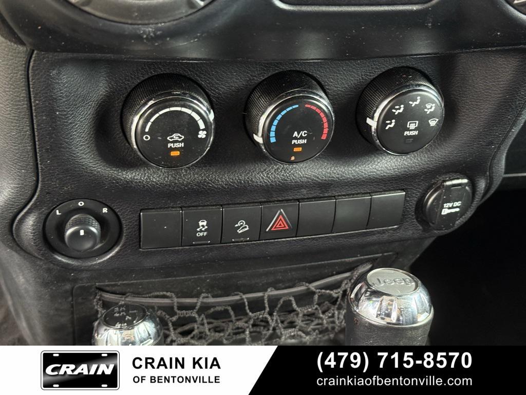 used 2017 Jeep Wrangler Unlimited car, priced at $16,995