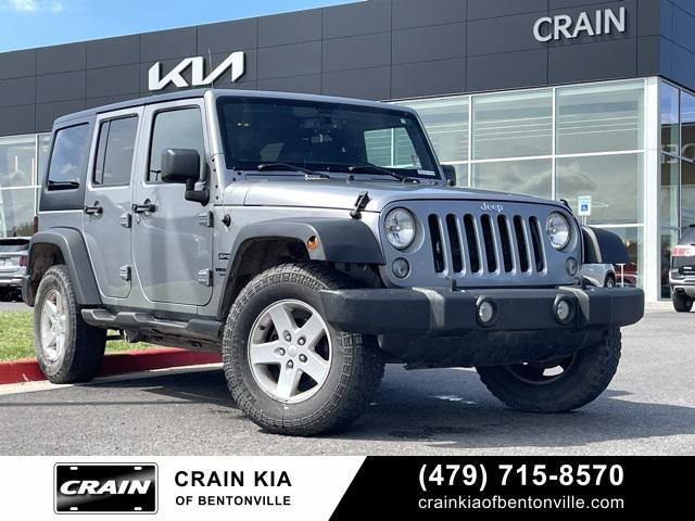 used 2017 Jeep Wrangler Unlimited car, priced at $19,990