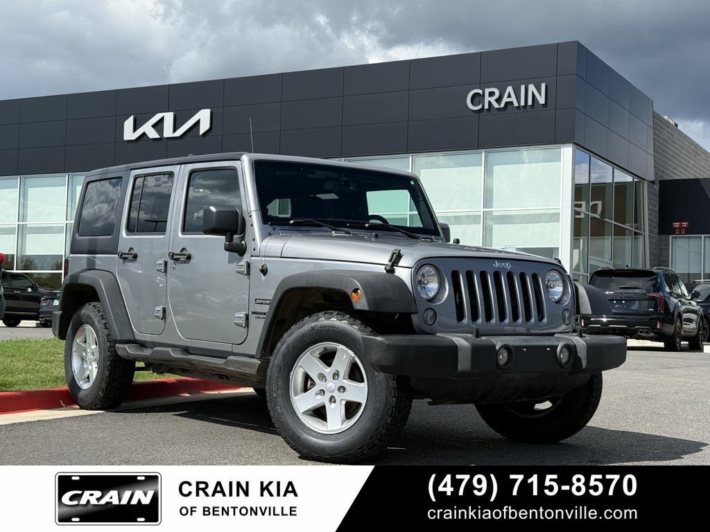 used 2017 Jeep Wrangler Unlimited car, priced at $18,990