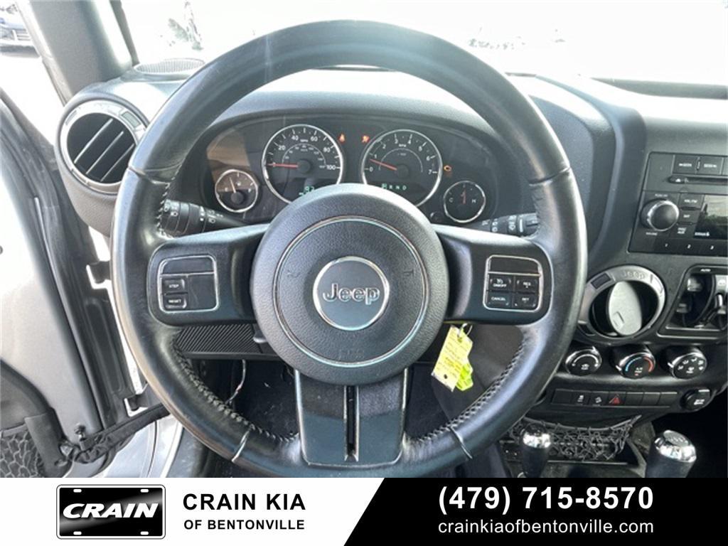 used 2017 Jeep Wrangler Unlimited car, priced at $19,800
