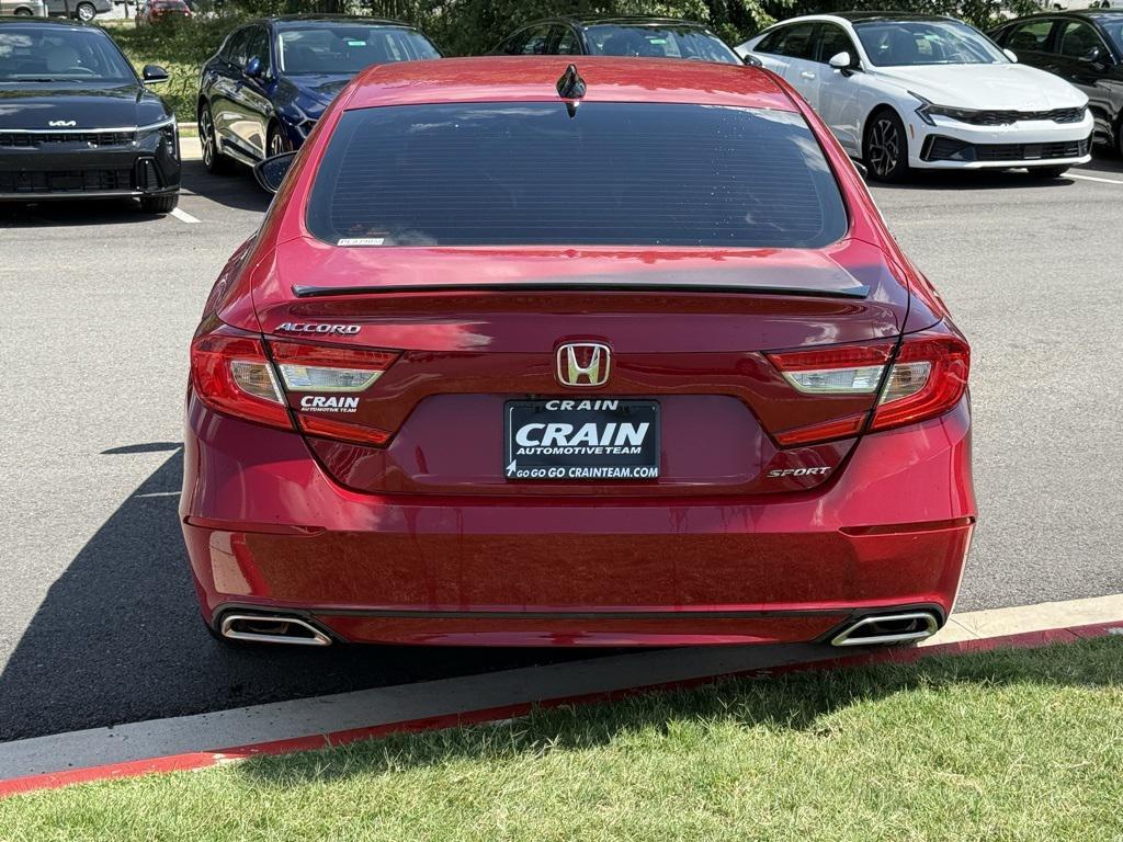used 2021 Honda Accord car, priced at $27,200