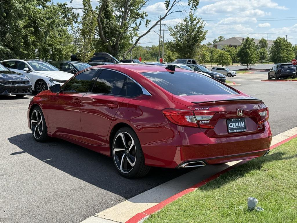 used 2021 Honda Accord car, priced at $27,200