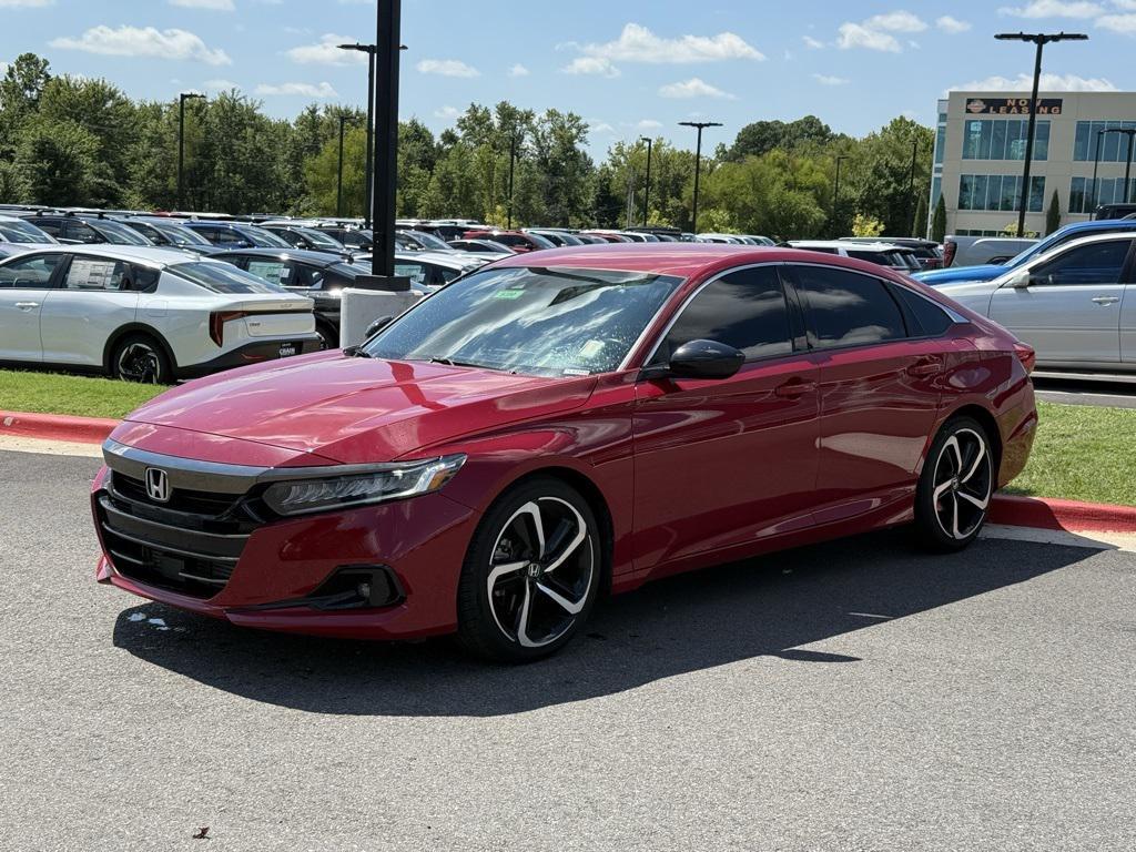 used 2021 Honda Accord car, priced at $27,200
