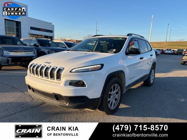 used 2016 Jeep Cherokee car, priced at $14,990