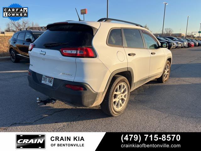 used 2016 Jeep Cherokee car, priced at $14,990