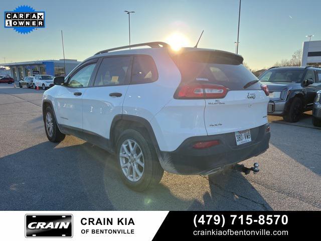 used 2016 Jeep Cherokee car, priced at $14,990