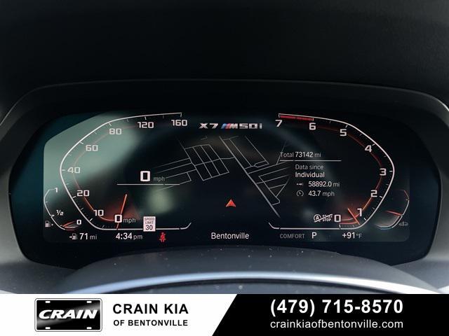 used 2020 BMW X7 car, priced at $41,900