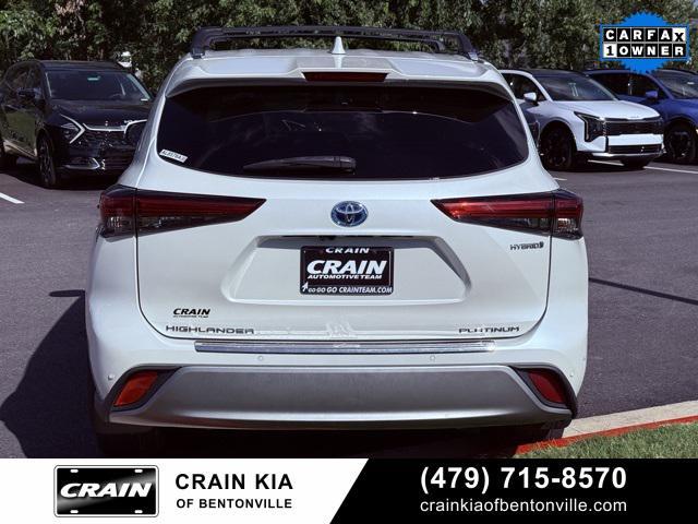 used 2020 Toyota Highlander Hybrid car, priced at $38,200