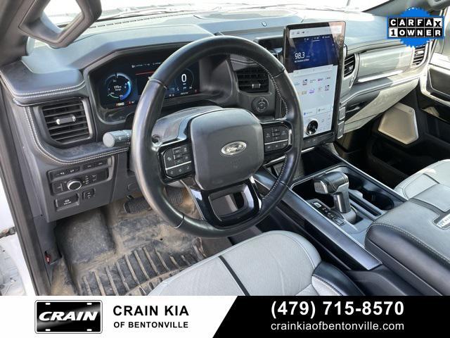 used 2022 Ford F-150 Lightning car, priced at $57,950