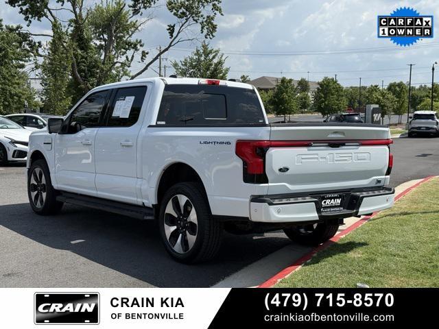 used 2022 Ford F-150 Lightning car, priced at $50,900