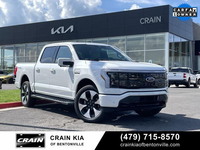 used 2022 Ford F-150 Lightning car, priced at $57,950