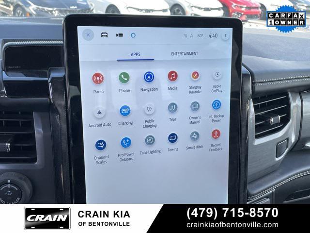 used 2022 Ford F-150 Lightning car, priced at $57,950