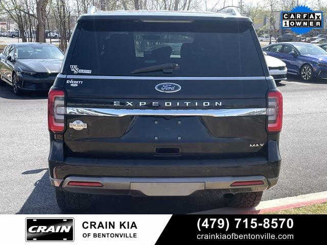 used 2022 Ford Expedition Max car, priced at $53,200