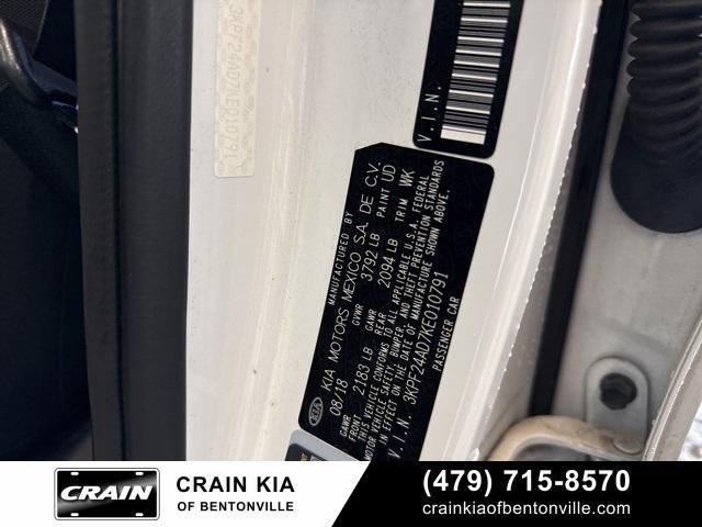 used 2019 Kia Forte car, priced at $12,600