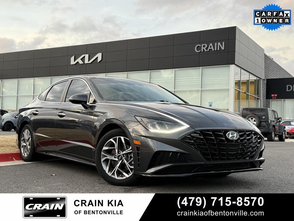 used 2021 Hyundai Sonata car, priced at $19,100