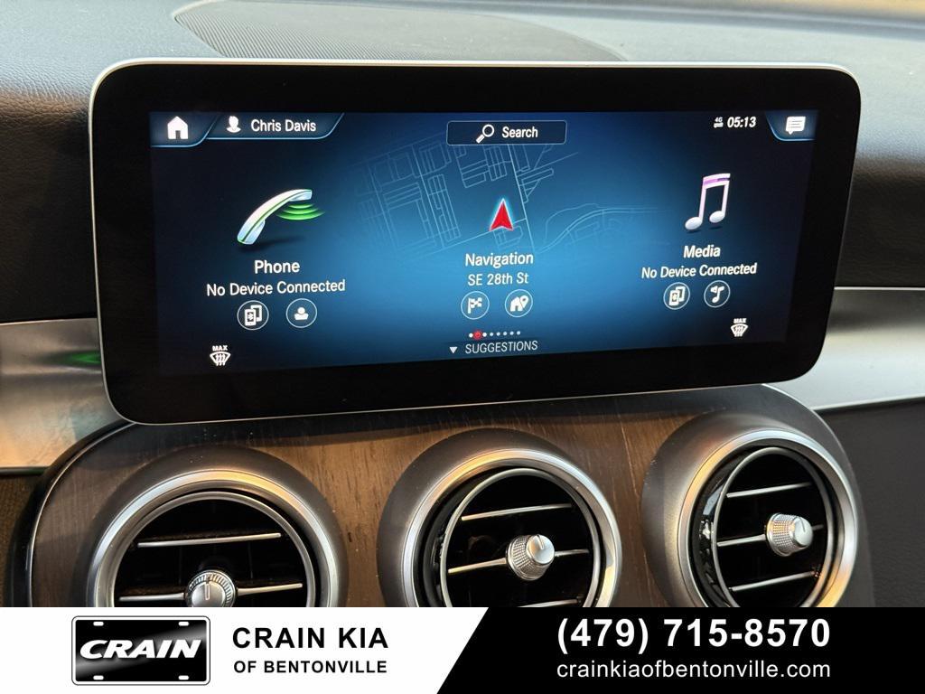 used 2020 Mercedes-Benz GLC 300 car, priced at $20,995