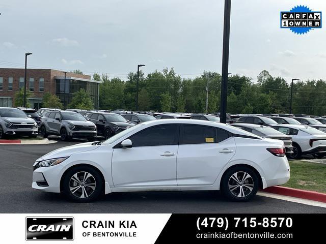 used 2021 Nissan Sentra car, priced at $20,100