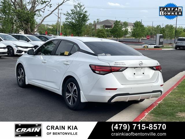 used 2021 Nissan Sentra car, priced at $20,100