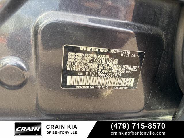 used 2015 Subaru WRX car, priced at $14,990